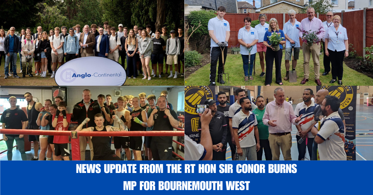 News Update from the Rt Hon Sir Conor Burns MP